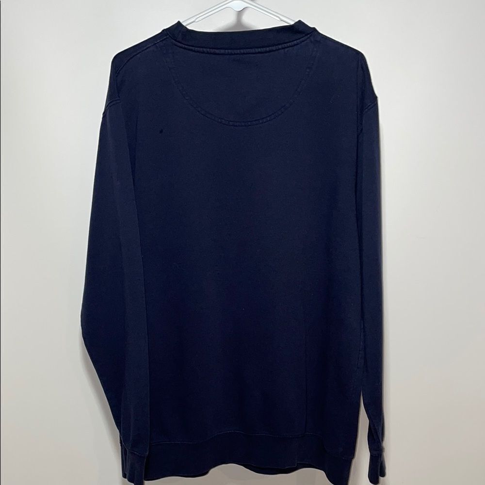 Navy Blue Crewneck Sweater - Picture 6 of 8